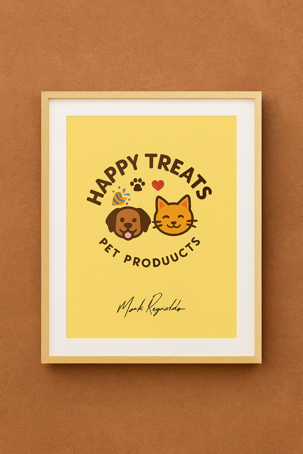 Happy Treats Signed Poster (Digital)