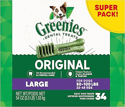 Dog Treats Original Large Natural Dental Care - Thumbnail 4